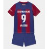 Barcelona Robert Lewandowski #9 Heimtrikot 2023-24 Kurzarm (+ kurze hosen)